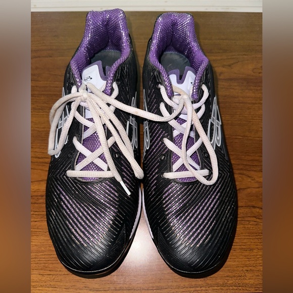 Boombah Women’s Purple Black Softball Baseball Molded Cleat BM15060 Size 11.5 - Picture 2 of 6